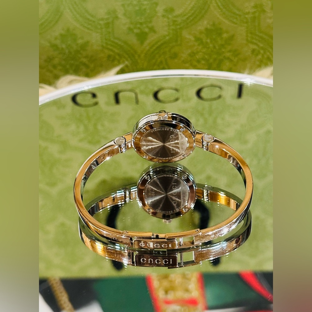💎 GUCCI WATCH SHERRYLINE WATER RESISTANT w/Box Size 7” - Picture 7 of 12